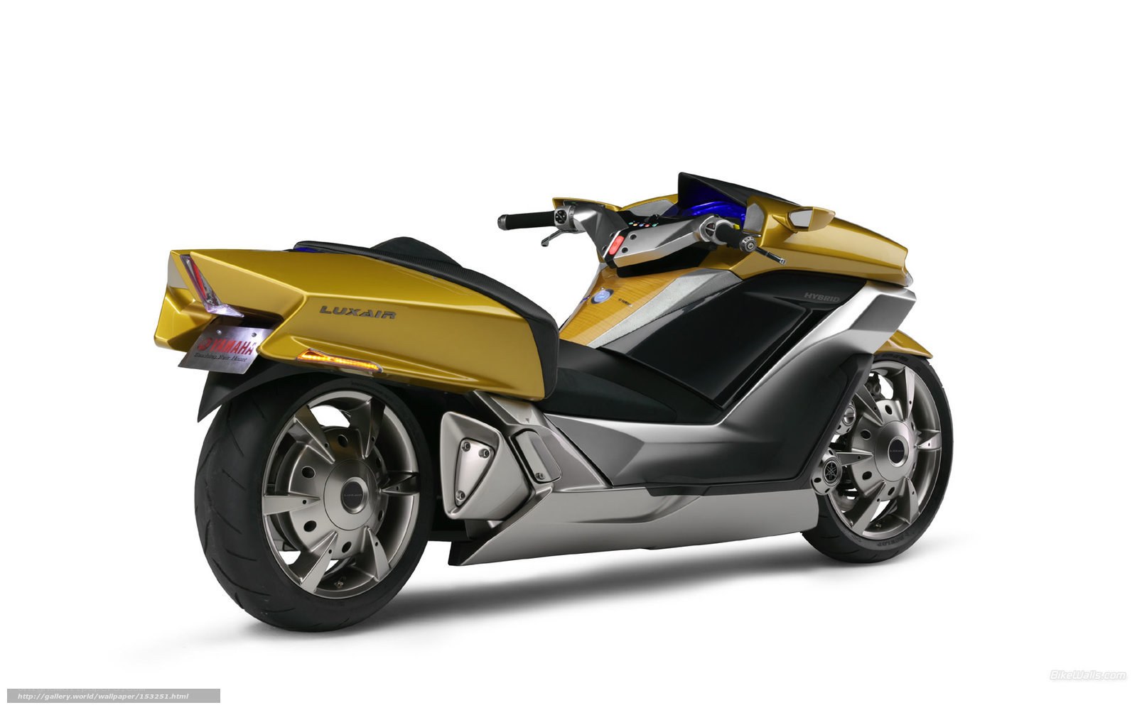 Yamaha Luxair concept scooter