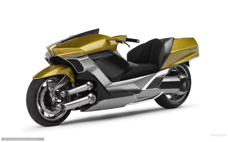 Yamaha Luxair Hybrid Scooter