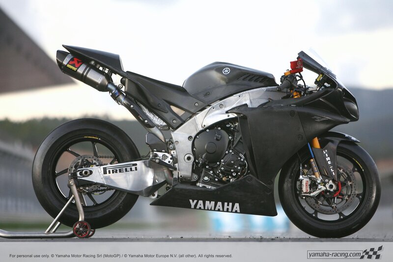 Yamaha MotoGP race bike