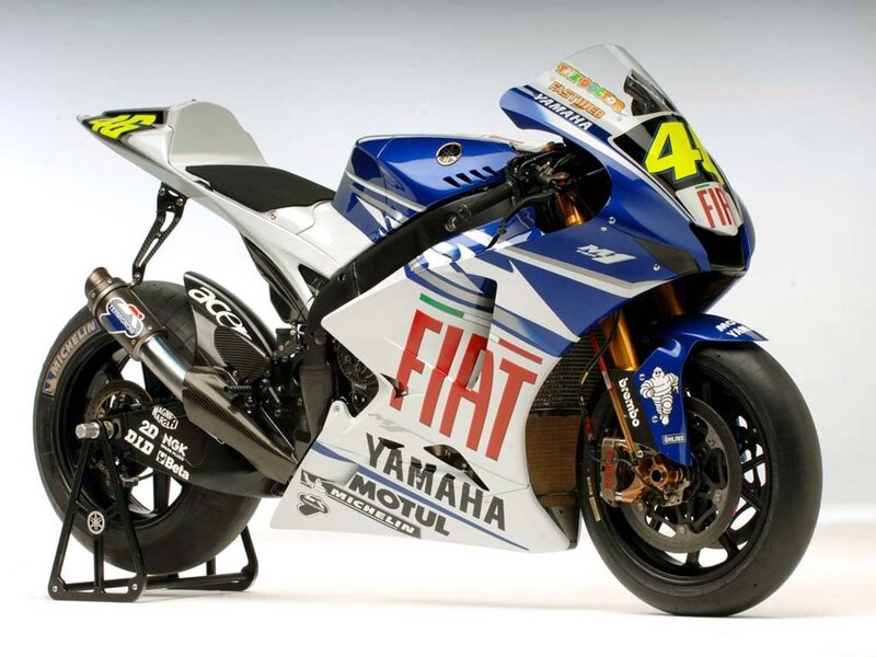 Yamaha MotoGP racing motorcycle