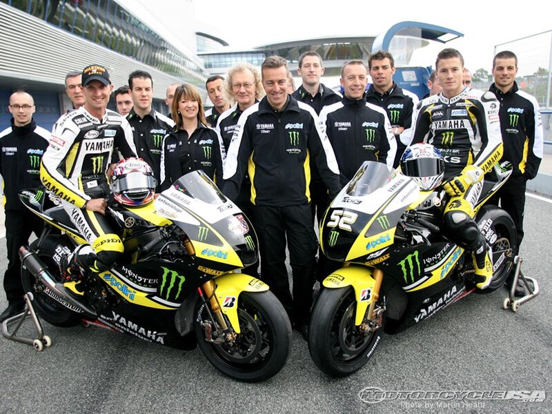 Yamaha MotoGP team photo