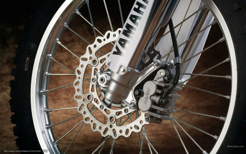 Yamaha motorcycle front wheel