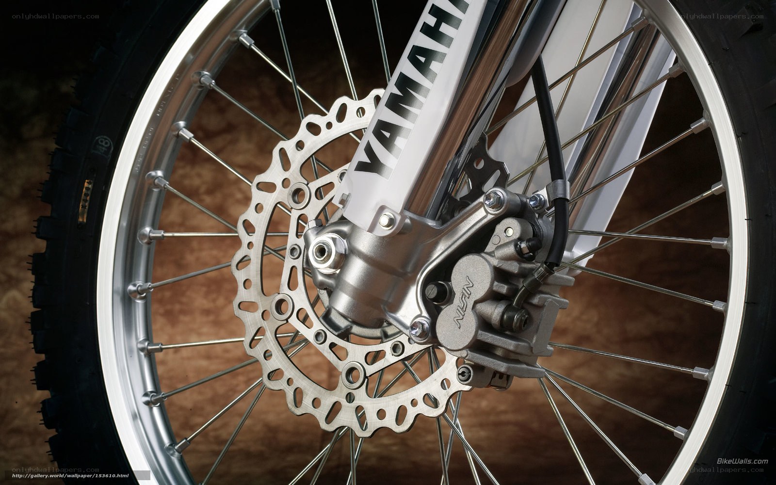 Yamaha motorcycle front wheel
