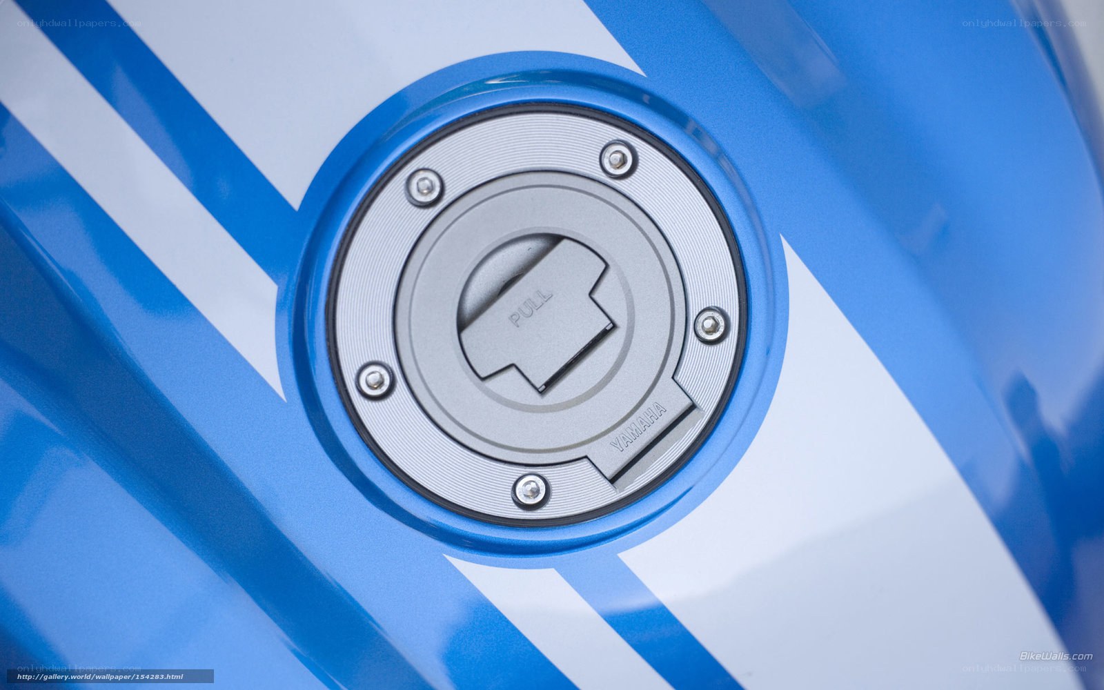 Yamaha motorcycle fuel cap