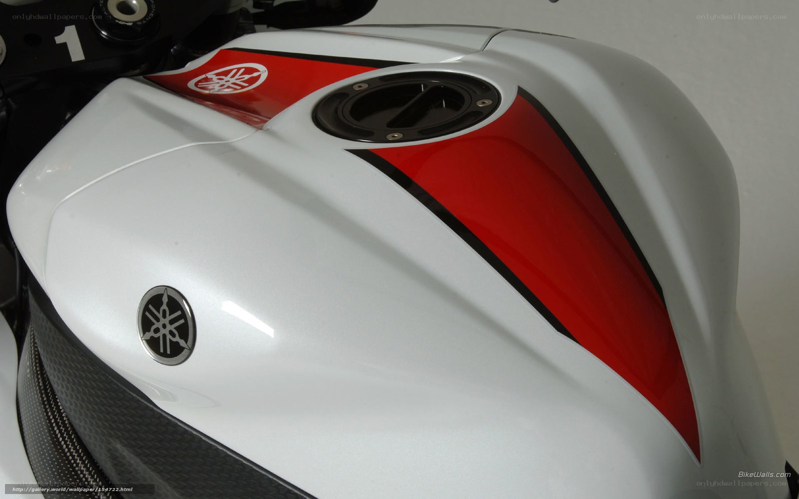 Yamaha motorcycle fuel tank