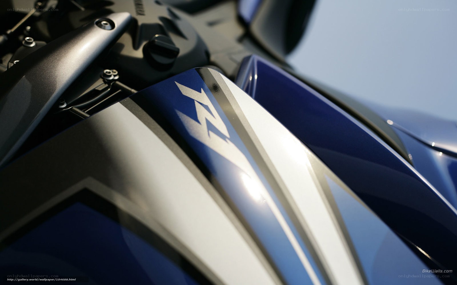 Yamaha motorcycle fuel tank
