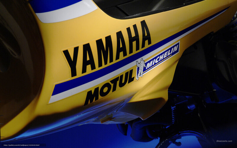 Yamaha motorcycle side panel