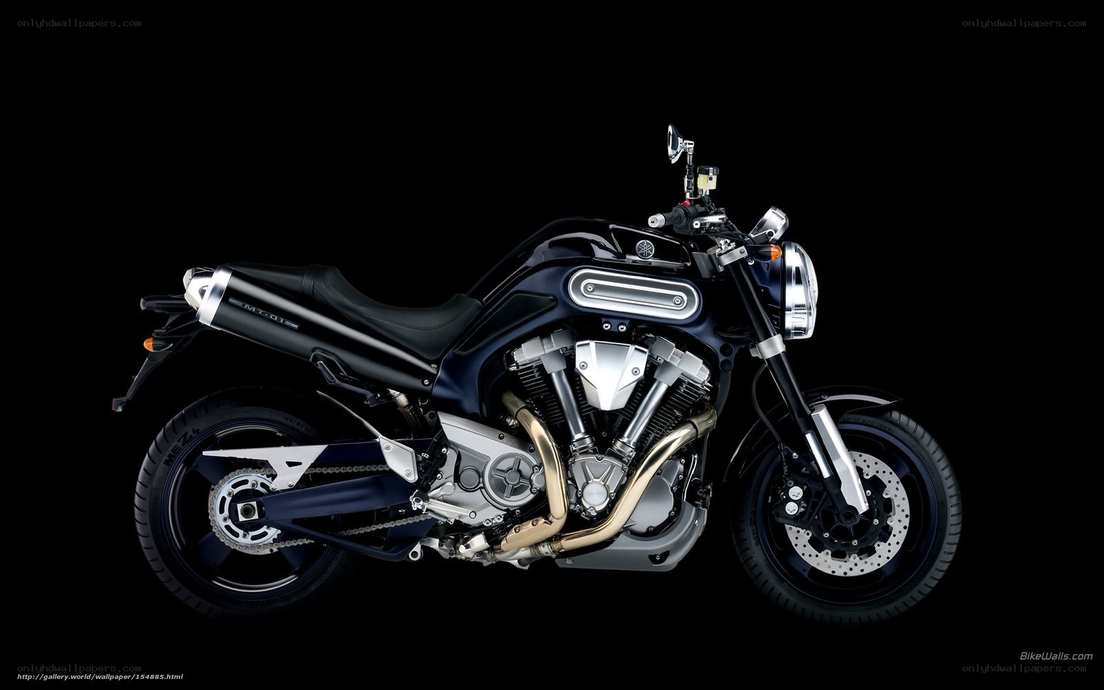 Yamaha MT-01 motorcycle
