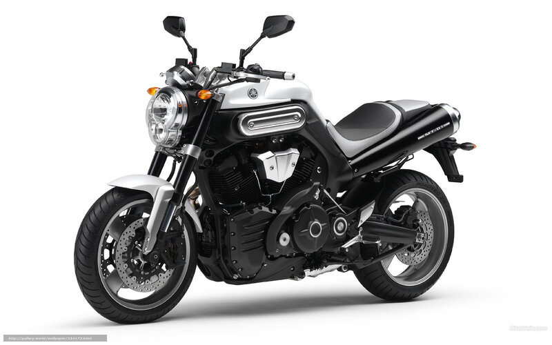 Yamaha MT-01 Motorcycle — Black