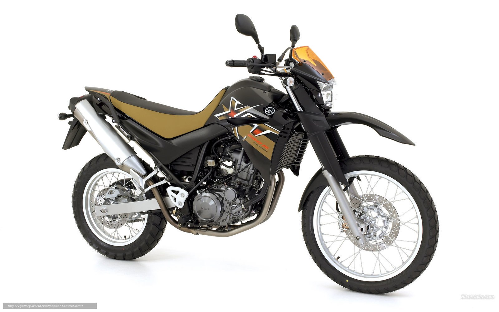 Yamaha off-road motorcycle