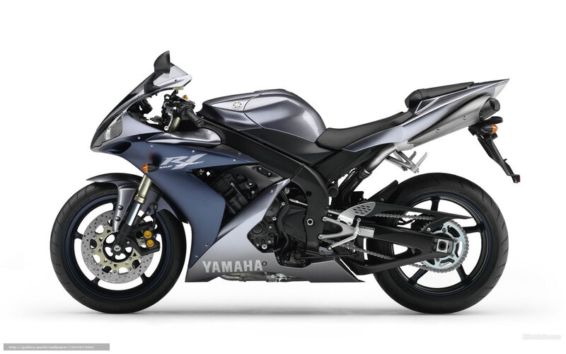 Yamaha R1 sport motorcycle