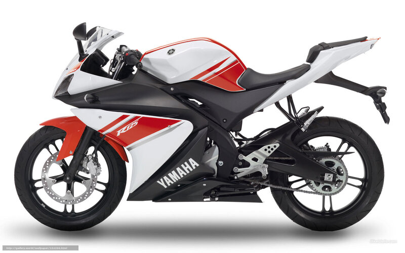 Yamaha R125 Motorcycle — Red