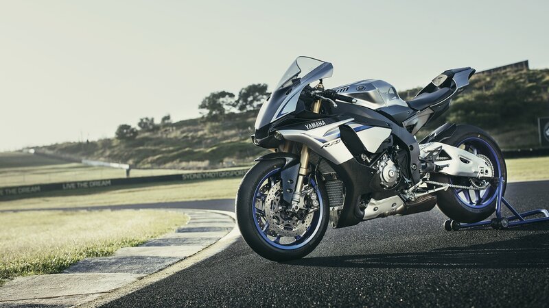 Yamaha R1M Motorcycle — Black
