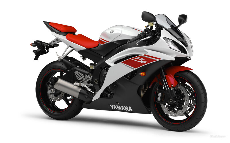 Yamaha R6 sport motorcycle