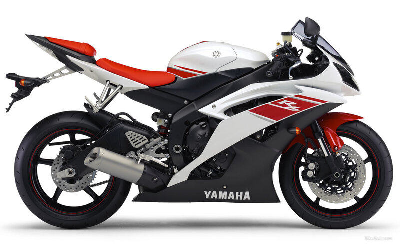 Yamaha R6 sport motorcycle