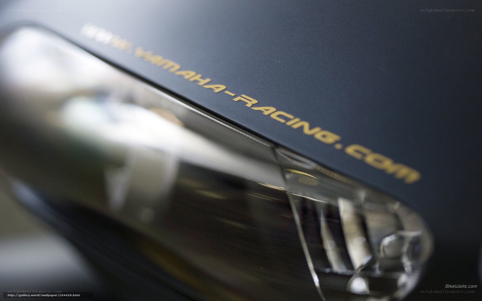 Yamaha Racing logo close-up