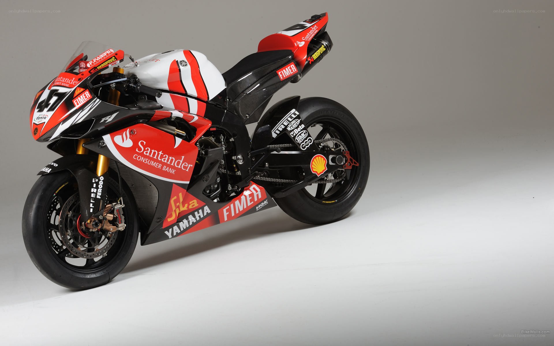 Yamaha racing motorcycle