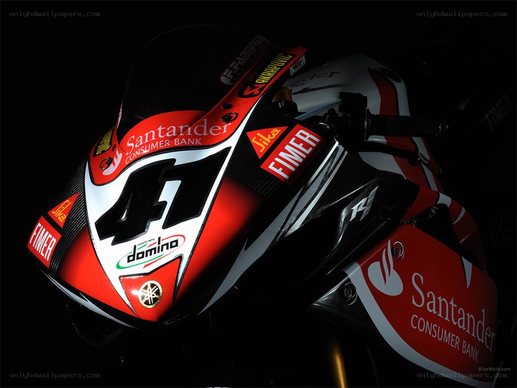 Yamaha racing motorcycle