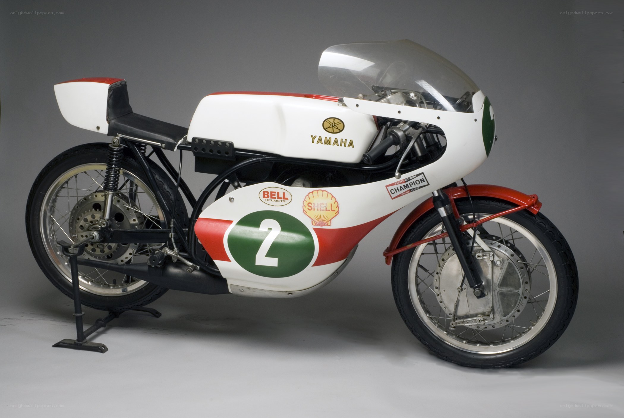Yamaha racing motorcycle