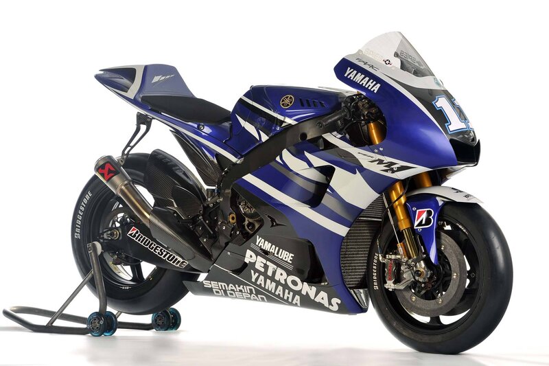 Yamaha racing motorcycle