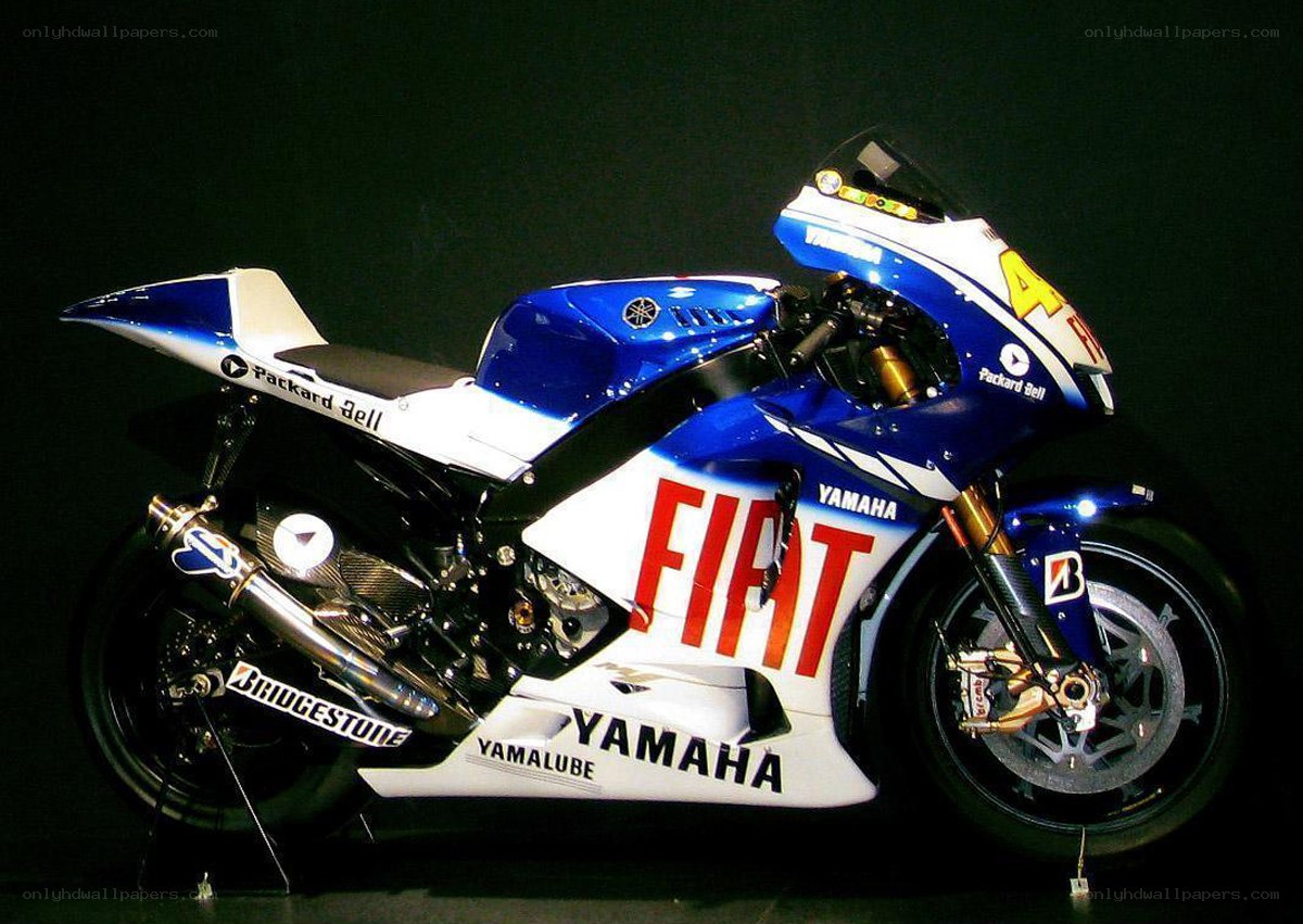 Yamaha racing motorcycle