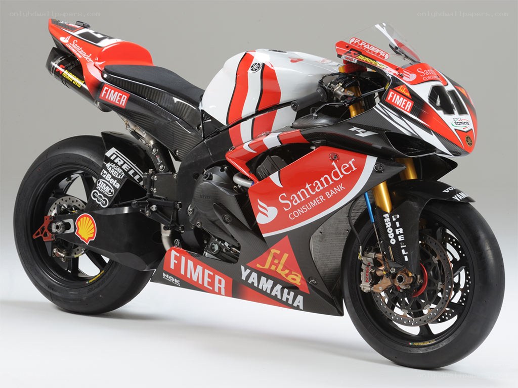 Yamaha racing motorcycle