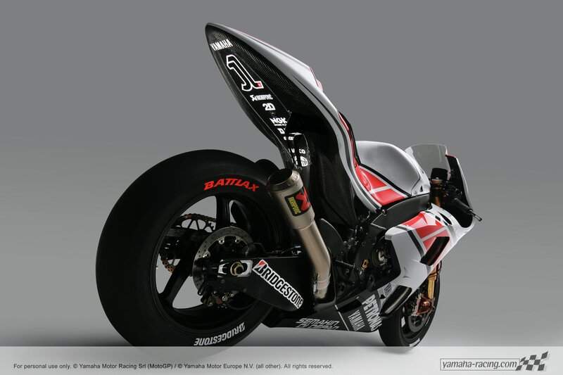 Yamaha Racing Motorcycle — Black