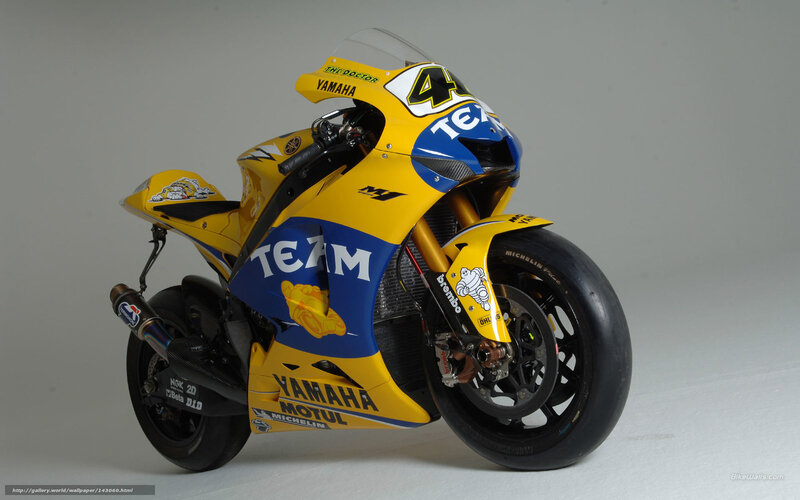 Yamaha racing motorcycle