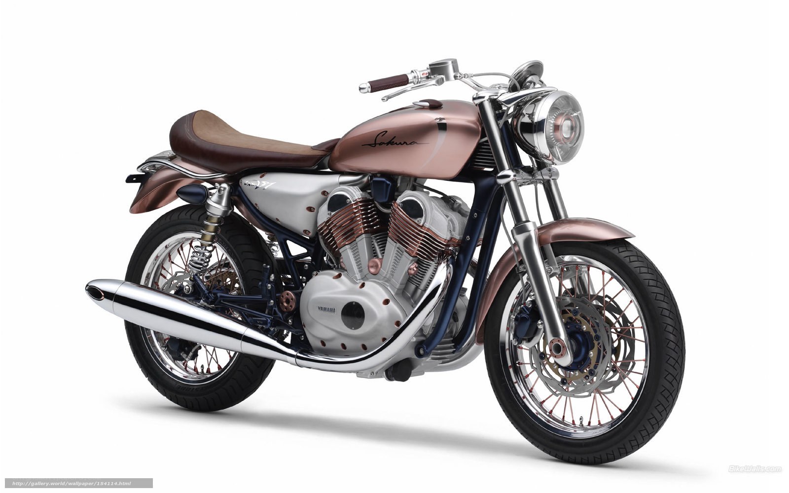 Yamaha Sakura custom motorcycle