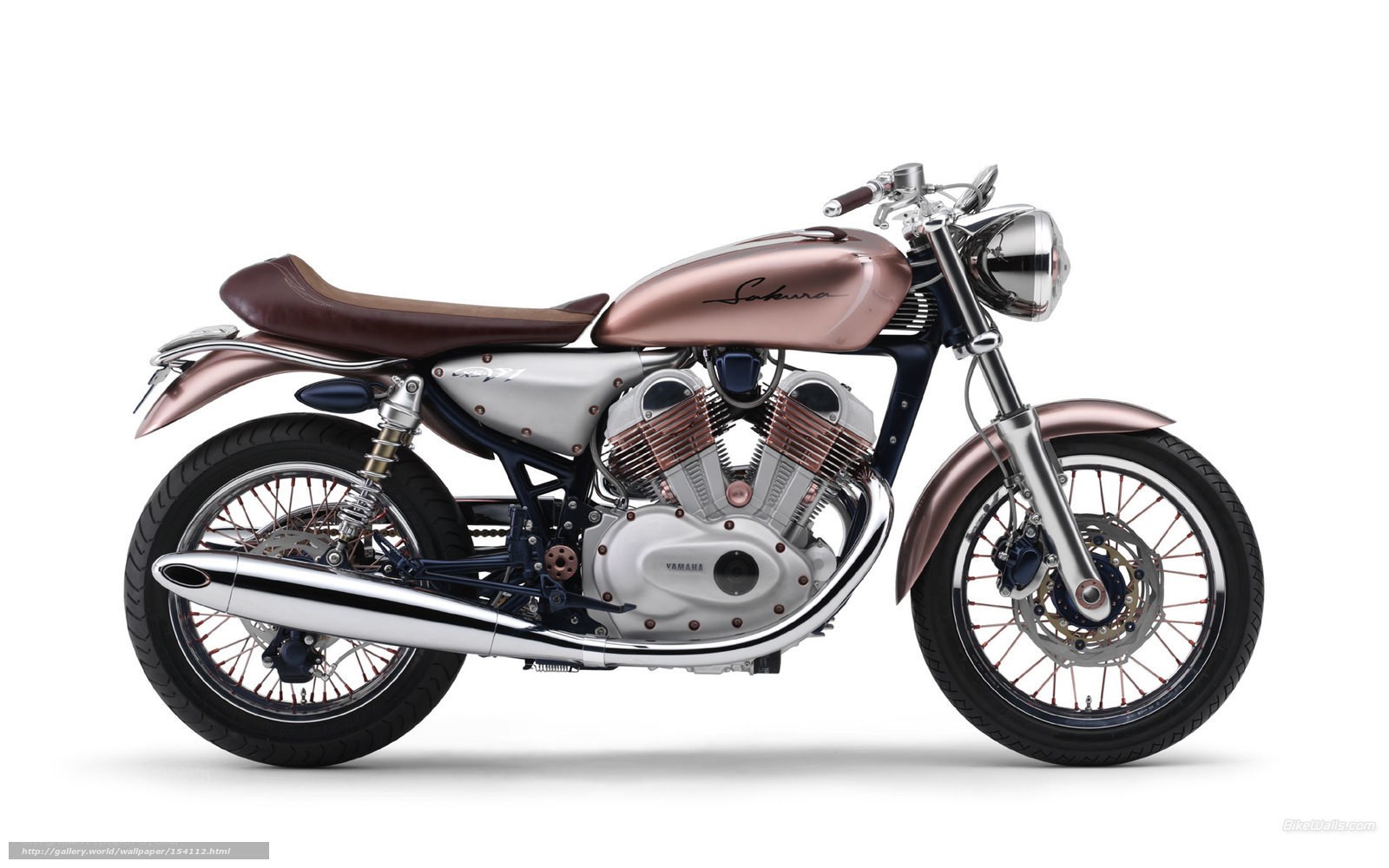 Yamaha Sakura custom motorcycle