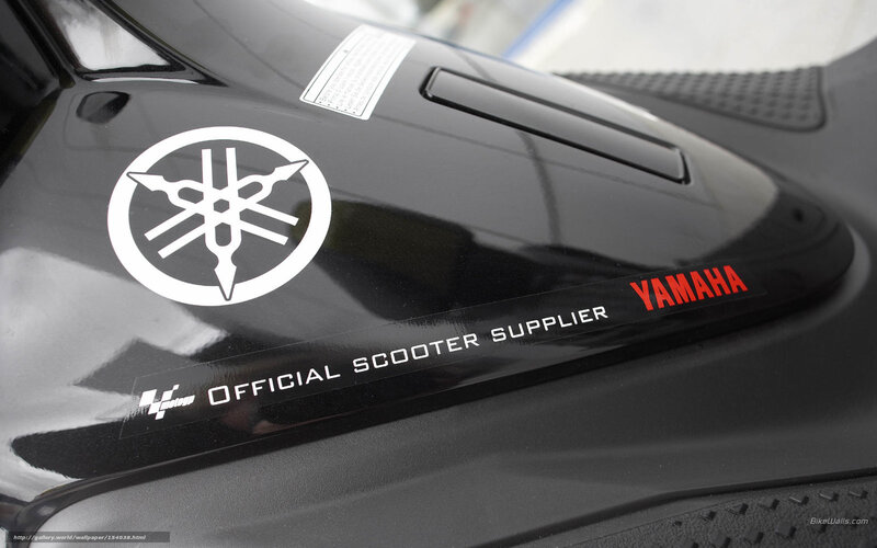 Yamaha scooter branding