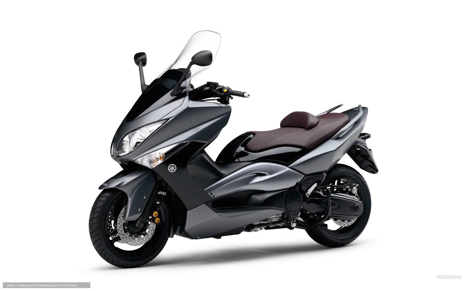 Yamaha scooter in studio