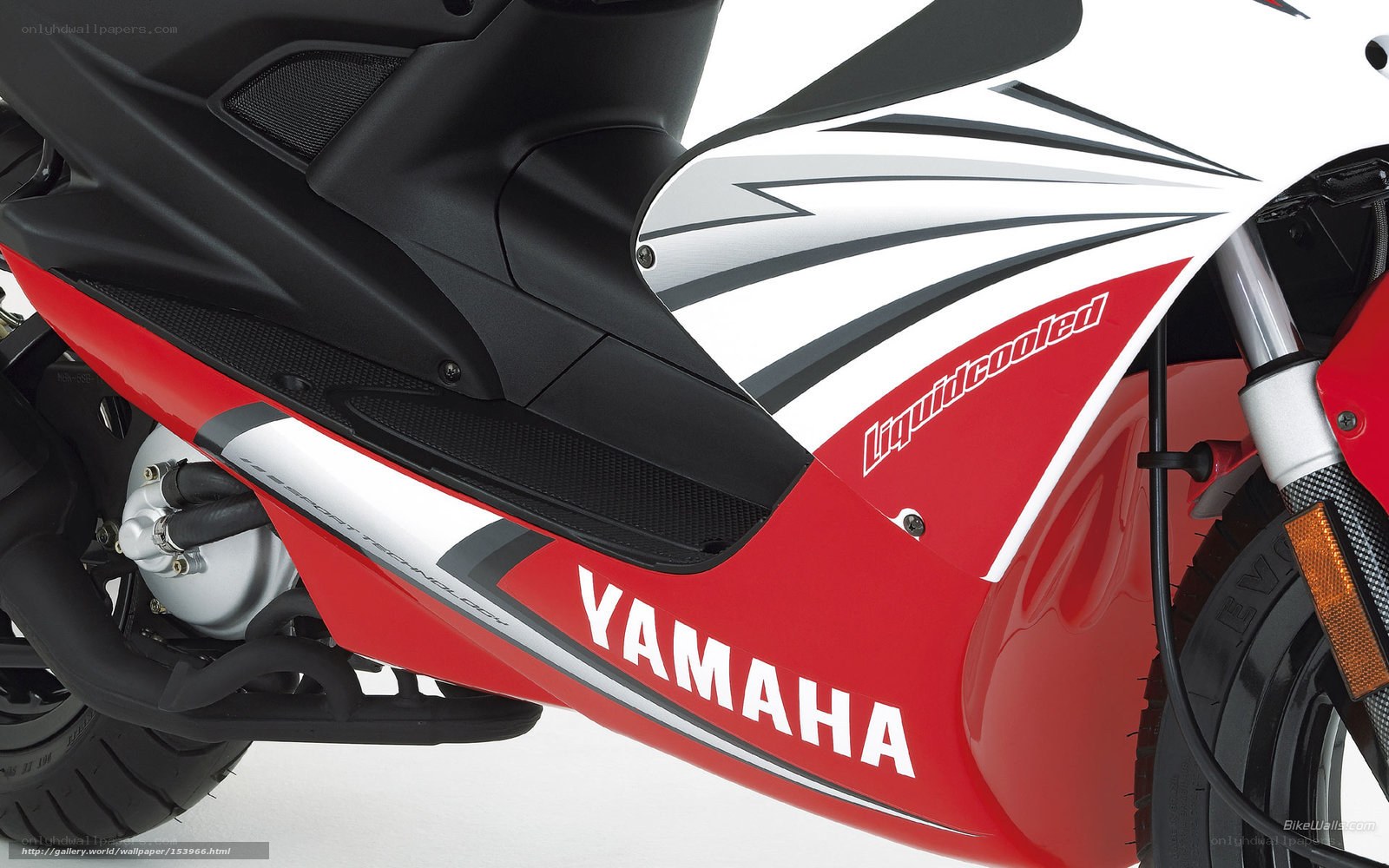 Yamaha scooter side profile