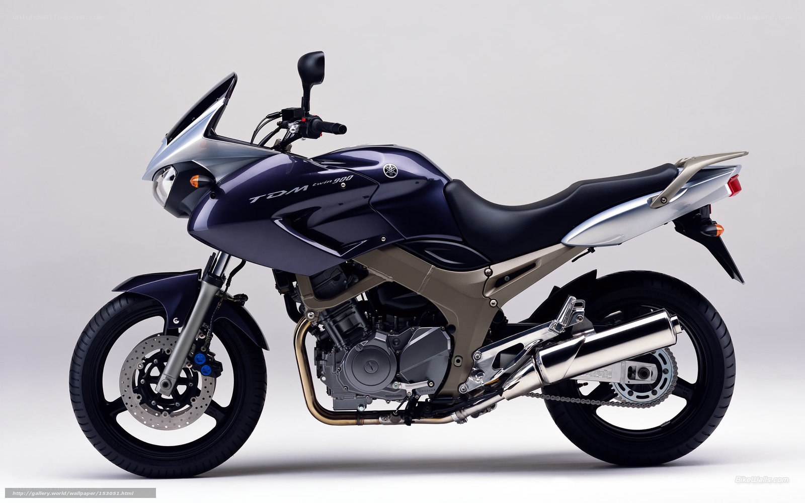 Yamaha TDM 900 motorcycle
