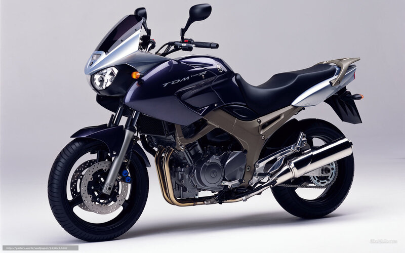 Yamaha TDM 900 Motorcycle — Black