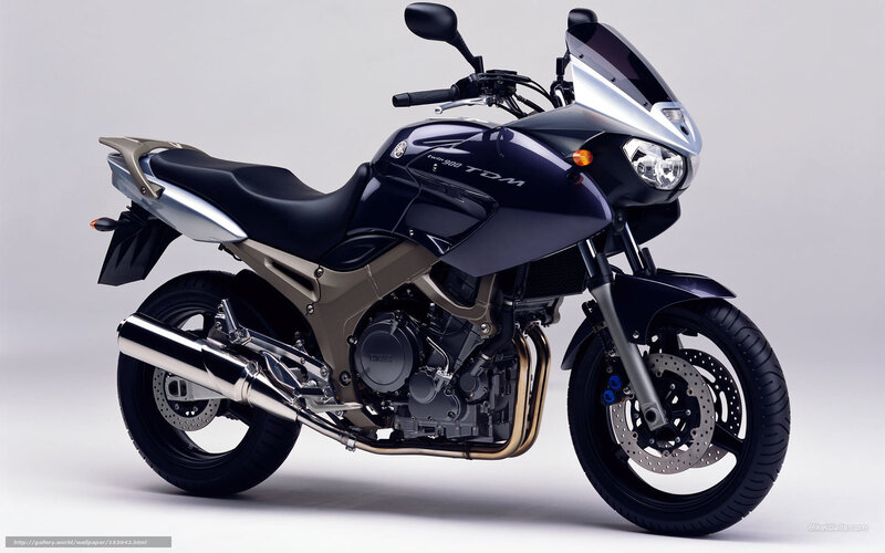 Yamaha TDM Motorcycle — Black
