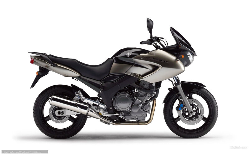 Yamaha TDM motorcycle