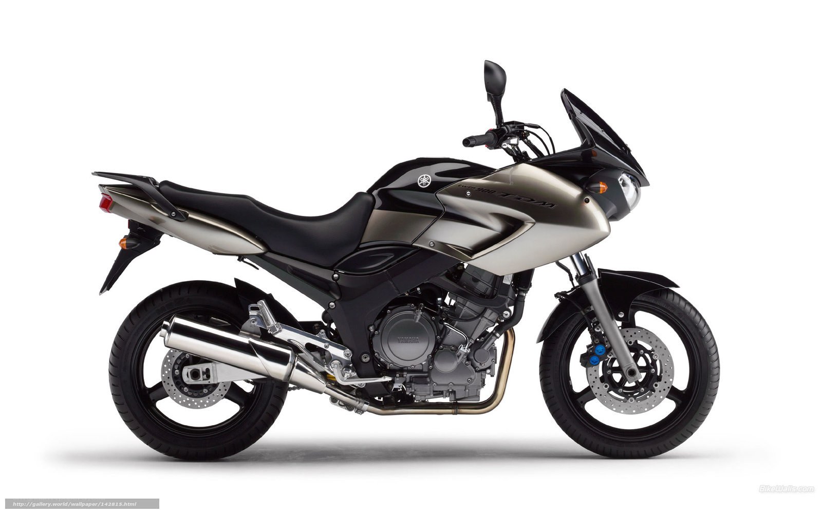 Yamaha TDM motorcycle