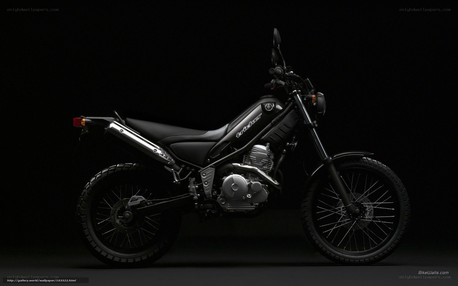 Yamaha Tricker motorcycle