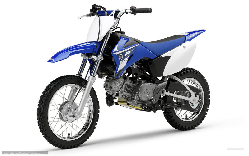 Yamaha TT-R110 dirt bike