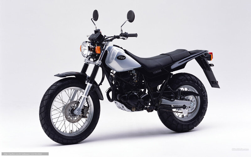 Yamaha TW motorcycle