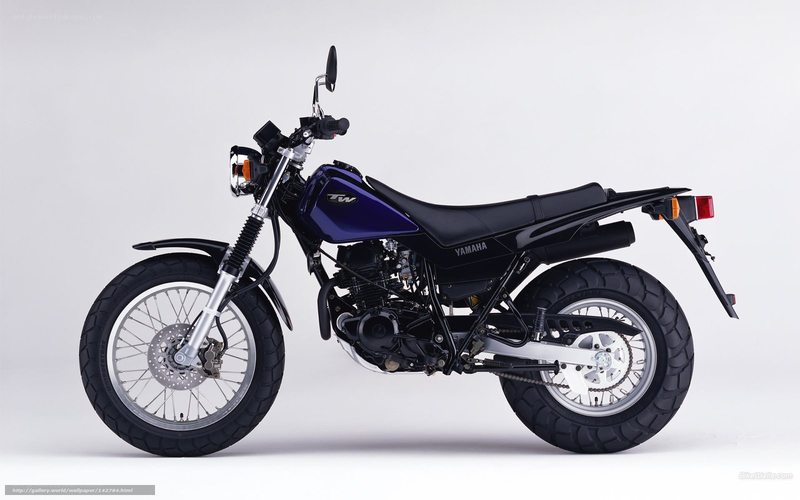 Yamaha TW motorcycle