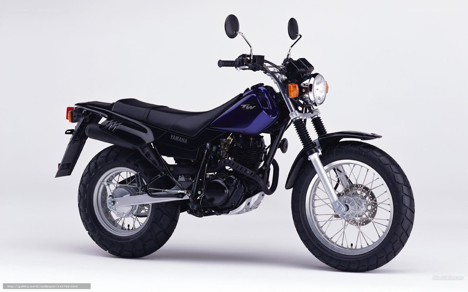 Yamaha TW motorcycle