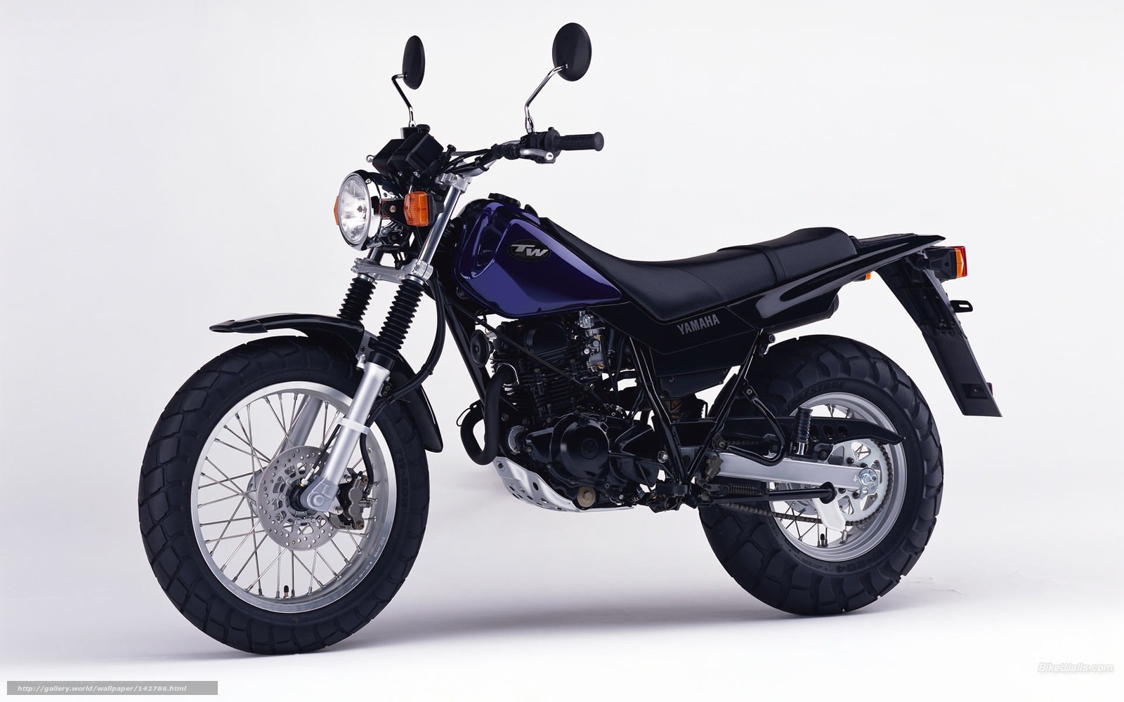 Yamaha TW motorcycle