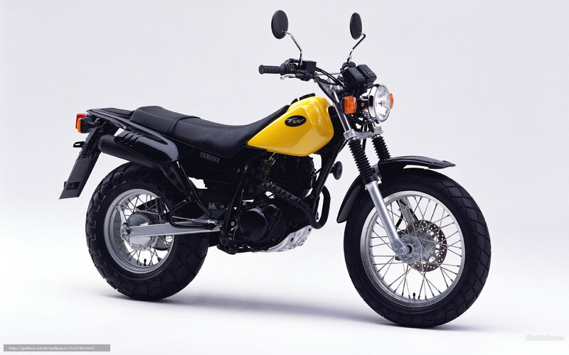 Yamaha TW motorcycle