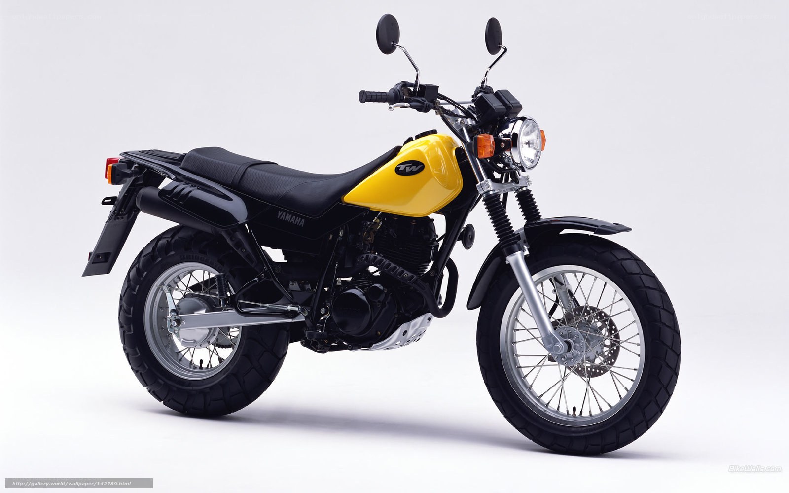 Yamaha TW motorcycle