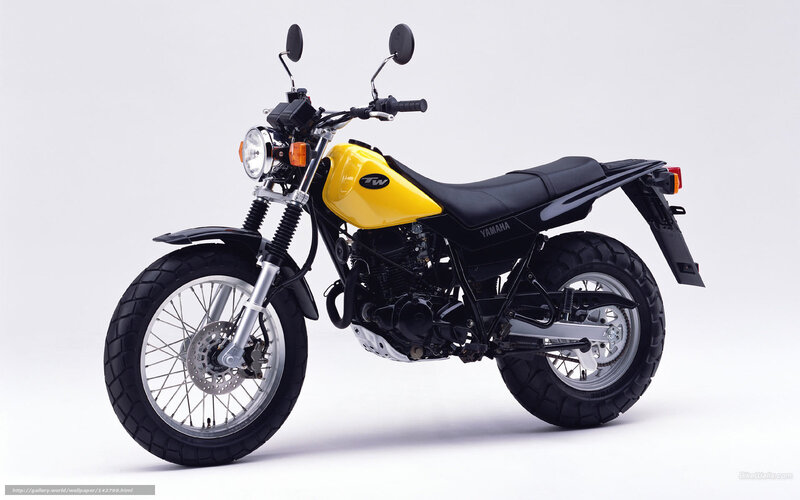Yamaha TW motorcycle