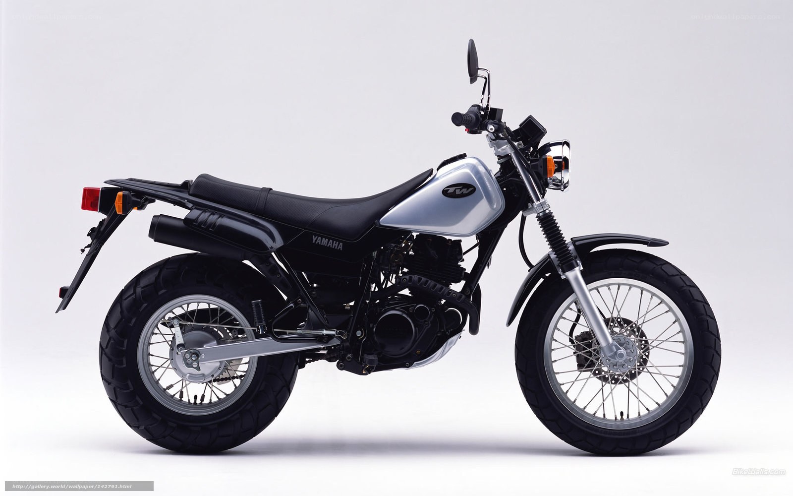 Yamaha TW motorcycle