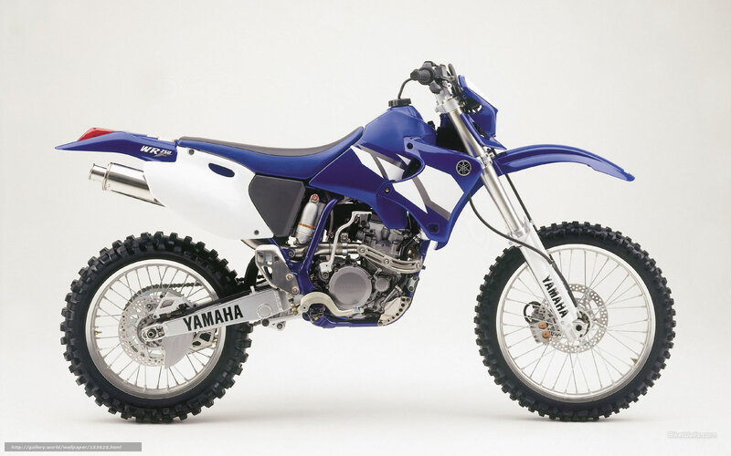 Yamaha WR 250 dirt bike
