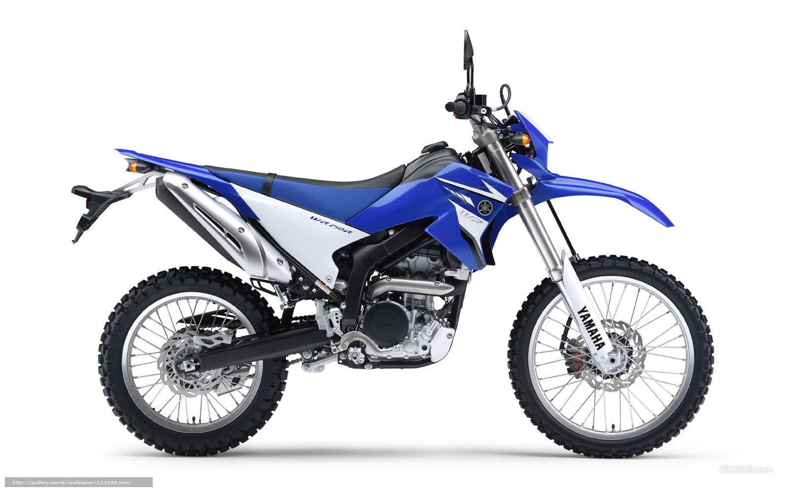 Yamaha WR250R motorcycle